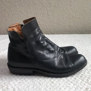 Fiorentini + Baker Black Ankle Boots